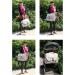 Kamay's Waterproof Mummy Shoulder Diaper Bag w/ Changing Mat - Green Forest Monkey - Buy Online on GoSupps.com