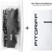 FITTECHT TUBLE HITS V2 | Comfort Training Aid with Wrist Cushions for Strength Training Fitness Bodybuilding & Weightlifting - Unisex Black - Buy Online on GoSupps.com