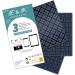 Buy Microfiber Cleaning Cloths for Glasses - Geo Motif Pack of 2 (20x20cm) | International Shipping - Buy Online on GoSupps.com