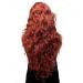 Buy WIG ME UP Ladies Wig - Dark Copper Red Wavy & Curly 70 cm | International Shipping Available - Buy Online on GoSupps.com