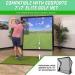 GoSports 7 ft Golf Simulator - Premium 7 ft Size for Realistic Indoor Golf Experience - Buy Online on GoSupps.com