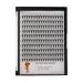 Bodermincer 200pcs 20D Premade Volume Fans Eye Lashes Extensions Thickness 0.07mm 8-16mm to Choose Black Soft Individual False Eyelashes Makeup Fake Lashes Cluster(14mm)