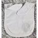 Royal Icon 100% Organic Cotton Baby Bibs Set - Soft Absorbent Feeding Bibs for Boys and Girls 0-12 Months - Pack of 6 White - Buy Online on GoSupps.com