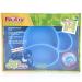 Nuby Sure Grip Monkey Silicone Placemat - Blue | Fun & Functional Monkey Design - Buy Online on GoSupps.com
