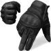 AXBXCX Touch Screen Full Finger Gloves for Motorcycles Cycling Motorbike ATV Bike Camping Climbing Hiking Work Outdoor Sports Men Women Black L Black Large