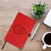 NFL Kansas City Chiefs Laser-Engraved Color Notepad - Officially Licensed 5.25 x 8.25-inches - Buy Online on GoSupps.com