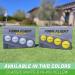 GoSports Foam Flight Practice Golf Balls - 24 Pack (White/Yellow) - Limited Flight Training Balls - Buy Online on GoSupps.com