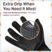 BPS Water Gloves 5mm Neoprene for Diving, Snorkeling, Surfing - Black / Lilac Grey, Large - Buy Online on GoSupps.com