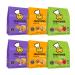 FreeYumm Soft Baked Bars Variety Pack - Chocolate Chip, Honey Apple, & Blueberry - Plant Based with Real Fruit - Allergen Free - Gluten Free - Safe for School - 30 Individually Wrapped 4.8 Ounce Bars