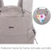 Fillikid Baby Carrier Natural - Cotton & Nettle Fiber Multi-Functional Belly & Back Carrier for Babies 3.5 kg+ Gray - Buy Online on GoSupps.com