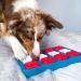 Nina Ottosson Interactive Treat Puzzle Game Dog Toy Level 2 - Teal/Red/White/Brown - Buy Online on GoSupps.com