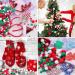 BQTQ 1200 Pieces Christmas Pom Pom Craft Balls for Craft Making and Decorations - White, Green, Red (3 Sizes) - Buy Online on GoSupps.com