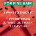 Garnier Ultimate Blends Plumping Hair Food Watermelon 3-In-1 Fine Hair Mask 390ml - Buy Online on GoSupps.com