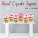 PRECUT Pink Mouse Cupcake Toppers Pink Mouse Theme Mini Edible Cake Decorations Edible Cute Mouse Party Decorations Mini Mouse Cake Topper Edible Princess Cupcake Toppers (24) - Buy Online on GoSupps.com