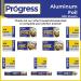 Pop-Up Aluminum Foil Wrap Sheets 9 x 10 3/4 Silver 200 per Box - Heavy Duty Non-stick Foil for Restaurants and Catering - Buy Online on GoSupps.com