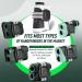 Gaialoop Universal Golf Rangefinder Magnetic Holder Mount - Adjustable Strap for Golf Cart - Strong Magnet Attachment - Buy Online on GoSupps.com