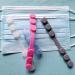 Silicone Mask Extender Strap Set | Ear Saver Sports Fan Buckle | Adjustable & Soft | Clear White, Light Gray, Sky Blue, Pink - Buy Online on GoSupps.com