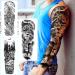 VANTATY 20 Sheets Extra Large Full Arm Temporary Tattoos - Tiger, Snake, Leopard, Lion King Sleeve for Men, Women, and Kids - Waterproof Fake Tattoo Stickers for Warrior Theme - Buy Online on GoSupps.com