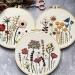 Harimau Floral Plant Cross Stitch Kit - 3 Pack Embroidery Set for Beginners with Stamped Cloth, Hoops, Color Threads, and Tools - Buy Online on GoSupps.com