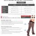 Buy Truform Sheer Compression Stockings for Women - 30-40 mmHg Knee High Length 30 Denier Beige Small (1 Pair) - International Shipping Available - Buy Online on GoSupps.com