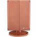Prosper Beauty Lighted Makeup Mirror Vanity - 36 LED Lights - 1x/2x/3x Magnification - USB Charging - 180 Degree Adjustable Stand - Rose Gold - Buy Online on GoSupps.com