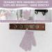 Sibba Exfoliating Gloves - Natural Loofah Bathing Gloves for Body and Face - Double Sided Shower Body Gloves - Dead Skin Remover - Purple - Buy Online on GoSupps.com