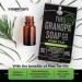 Pine Tar Bar Soap by The Grandpa Soap Company | 3-in-1 Wonder Soap for Cleansing, Deodorizing & Moisturizing | 4.25 Oz Bar - Buy Online on GoSupps.com