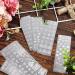 Whaline 6Pcs Flower Leaves Nail Stamping Plates with Rose Nail Stamper - DIY Nail Art Templates for Manicure Salon Design - Buy Online on GoSupps.com