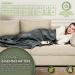 Sinnlein Heating Ceiling - T V S d GS Checked 200x180cm | Electric Thermal Ceiling with Timer 9 Temp Levels & Washable | Cuddly Blanket in Gray - Buy Online on GoSupps.com