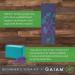 Gaiam Beginner's Yoga Starter Kit - 4mm Thick Printed Non-Slip Mat with Yoga Block and Strap - Lily Shadows Design - Buy Online on GoSupps.com