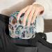 Vintage Paisley Menstruation Bag with Zipper | Women's Napkin & Tampons Bag | Stylish Collective Bag for Girls - Buy Online on GoSupps.com
