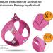 Curli Vest Harness - Fuchsia Air-Mesh 2XS - Lightweight & Comfortable Pet Gear for Small Dogs - Buy Online on GoSupps.com