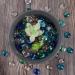 Hisredsun 290 Pcs Mixed Color Glass Pebble Stones - 1.35kg Decorative Vase Fillers & Aquarium Gems - 17-20mm Flat Marble Pearls - Buy Online on GoSupps.com