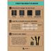 ZlideOn Zipper Replacement 3 Pack - Black Large Instant Zipper Slider | International Shipping Available - Buy Online on GoSupps.com