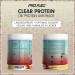Clear Vegan Protein Drink 360g Cherry - Delicious Vegan Whey Alternative with 56% Pea Protein Hydrolysate - Buy Online on GoSupps.com