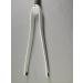 700C White Gloss Carbon Fibre Road Bicycle Fork | Fixed Gear Bike Carbon Fork - Strength and Durability - Buy Online on GoSupps.com