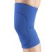 OTC Knee Support Oval Pad Slip-On Sleeve Neoprene  Blue  Medium Blue Medium