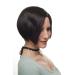 Buy Sexy Dark Brown Asymmetrical Bob Wig for Women | Short Hair Wig - 1248-4 | International Shipping - Buy Online on GoSupps.com