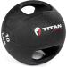 Titan Fitness 10.0 lb Dual Grip Medicine Ball - Ideal for Strength Training and Core Workouts - Buy Online on GoSupps.com