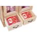 BRUBAKER Cosmetics Bath and Care Set - Strawberry Scented in Elegant Wooden Cabinet | International Shipping Available - Buy Online on GoSupps.com