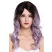 WIG ME UP - RGF-5904LD-T4/GRAY wig ladies wig long wavy parting ombre dark brown purple grey mix