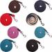 HKM 547053 Aachen rope with snap hook length 180 cm dark blue/beige