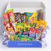College Crate Candy & Snack Box - 40 Piece Ultimate Care Package for Students | Variety Pack With Full Size Starburst, Skittles, Sour Patch & More - Buy Online on GoSupps.com
