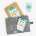 Mother Pass Protective Cover | Felt Organizer for Vaccination Pass Ultrasound Pics & Insurance Card - Loving German Design - Buy Online on GoSupps.com