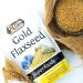 Organic Golden Flax Seeds 16oz (2-Pack) - Fresh Nutty Flavor, Non-GMO, Raw, Vegan, Gluten-Free, Kosher | Foods Alive - Buy Online on GoSupps.com