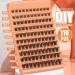 D Curl Wispy Mink Fluffy Lashes 110 Pcs - 8-16mm DIY Eyelash Extensions for Volume - Eefofnn - Buy Online on GoSupps.com