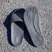 OKABASHI Men's Coast Slip-Resistant Waterproof Sandals - Comfortable Footbed with Arch Support | Sustainably Made in the USA | Size 12 (Slate - Buy Online on GoSupps.com
