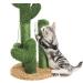 Pesofer Cactus Cat Scratching Post with 3 Poles and Dangling Ball - Buy Online on GoSupps.com