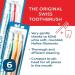 TELLO 6240 Adult Ultra Soft Swiss Toothbrush - Gentle Cleaning with Ergonomic Handle - Assorted Colors - 6 Count - Buy Online on GoSupps.com