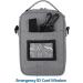 Curmio Insulin Travel Bag - Gray Insulin Cooling Bag for Diabetics | Ideal for Medication & Accessories - Buy Online on GoSupps.com